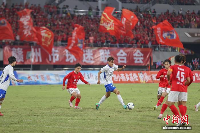 赣州队力克宜春队问鼎赣超冠军